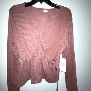 Brand new long sleeve top size medium women
